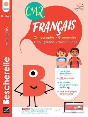 cover image of Bescherelle--Mon cahier d'entraînement en Français CM2--10 ans